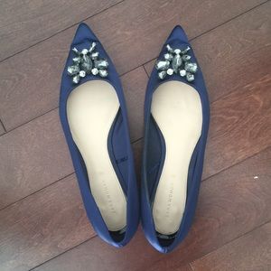 Zara Embellished Pointed Flats